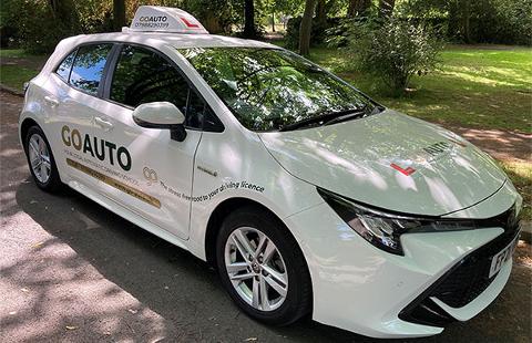 Go auto, automatic car for learning to drive